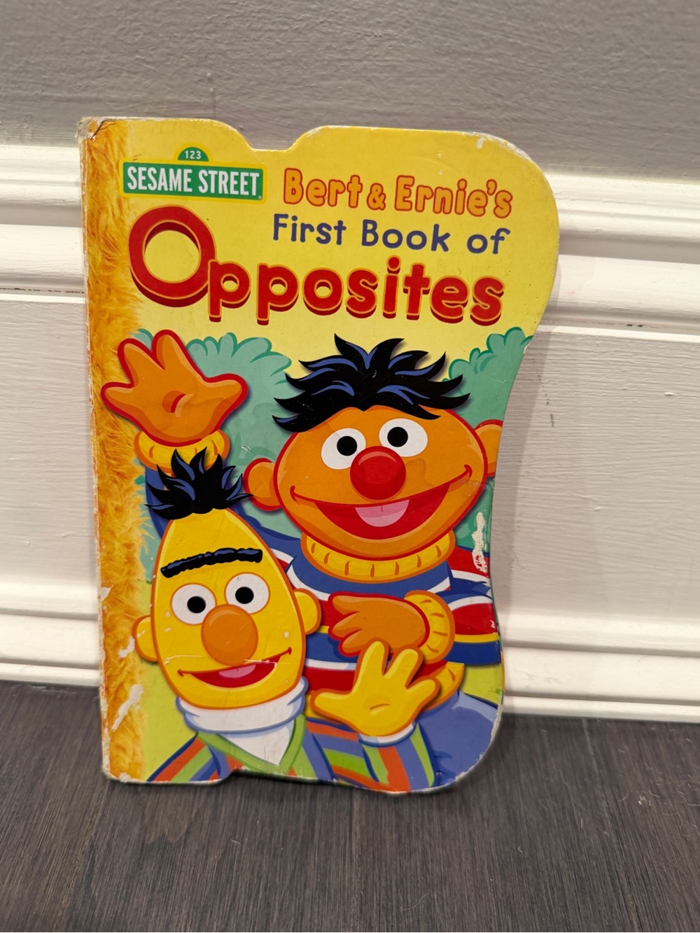 Sesame Street Bert & Ernie First Book of Opposites Board Book Kids Baby